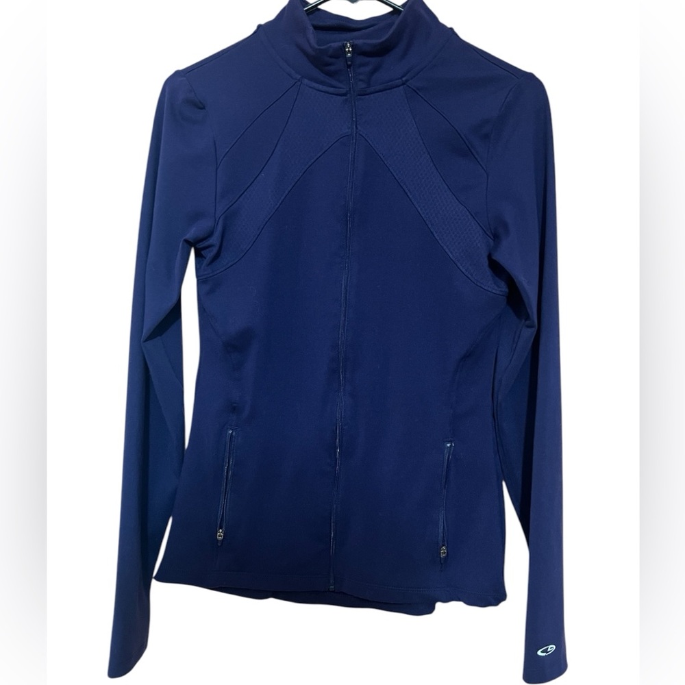 Stylish Violet Full-Zip Jacket